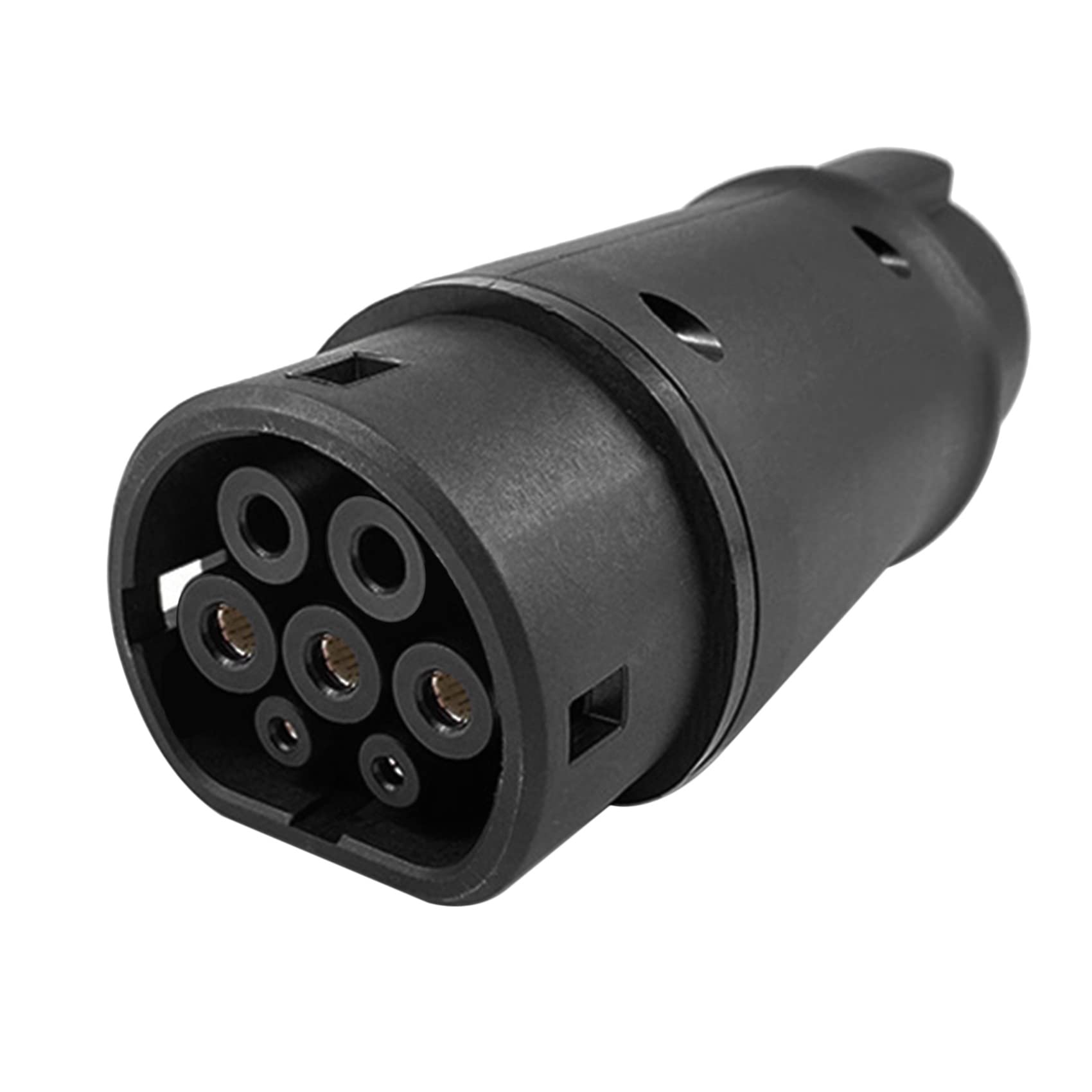 VENEKA 2X EVSE J1772 adapter typu 1 jeden typ 2 gniazdo elektryczne do pojazdu wtyczka ładowarki samochodowej EV adapter IEC 62196 do pojazdu samochodowego