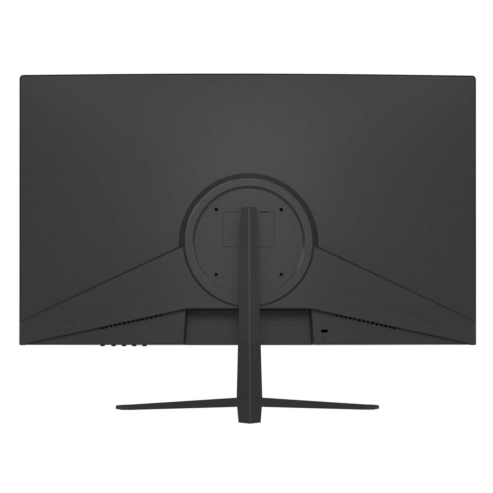 CRUA Moniteur de jeu incurvé 24 pouces 200 Hz/180 Hz, FHD 1080p, sans cadre, prend en charge le flou de mouvement faible AMD freesync, soin des yeux, DisplayPort, HDMI, installation murale compatible,