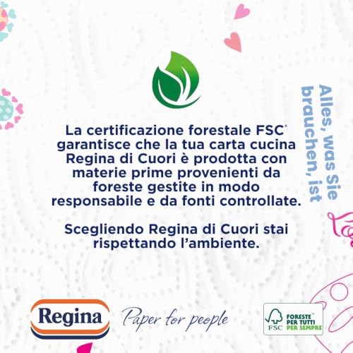 Foto von Regina di Cuori Küchenpapier, 30 Rollen