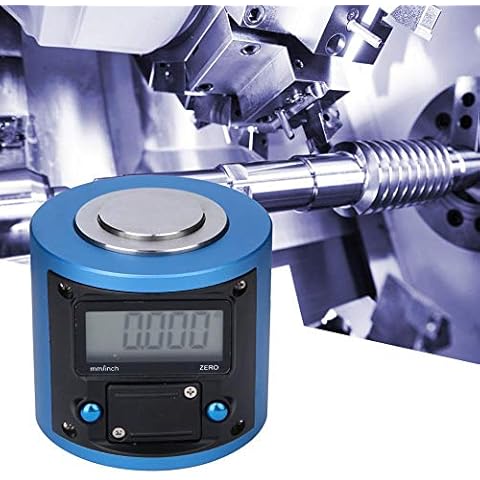 Electronic Z Axis Setter, 0~2mm Digital LCD Display Pre-Setter Z Axle Positioning Tool, Z Axis Pre-setter Tool Setter, 0.01mm/0.0005in Resolution Cover
