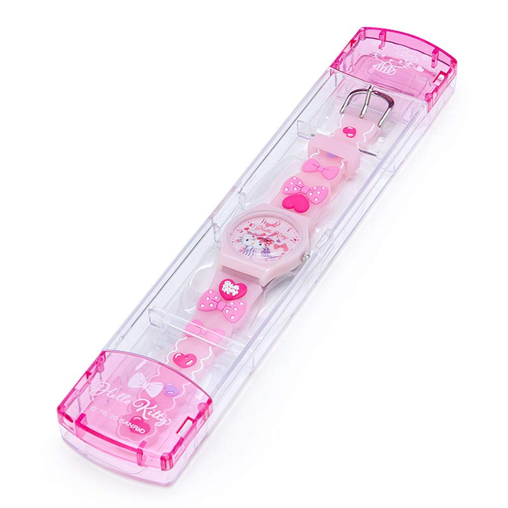 Amazon.co.jp: Sanrio Hello Kitty Kids Rubber Watch (Ribbon) : Toys