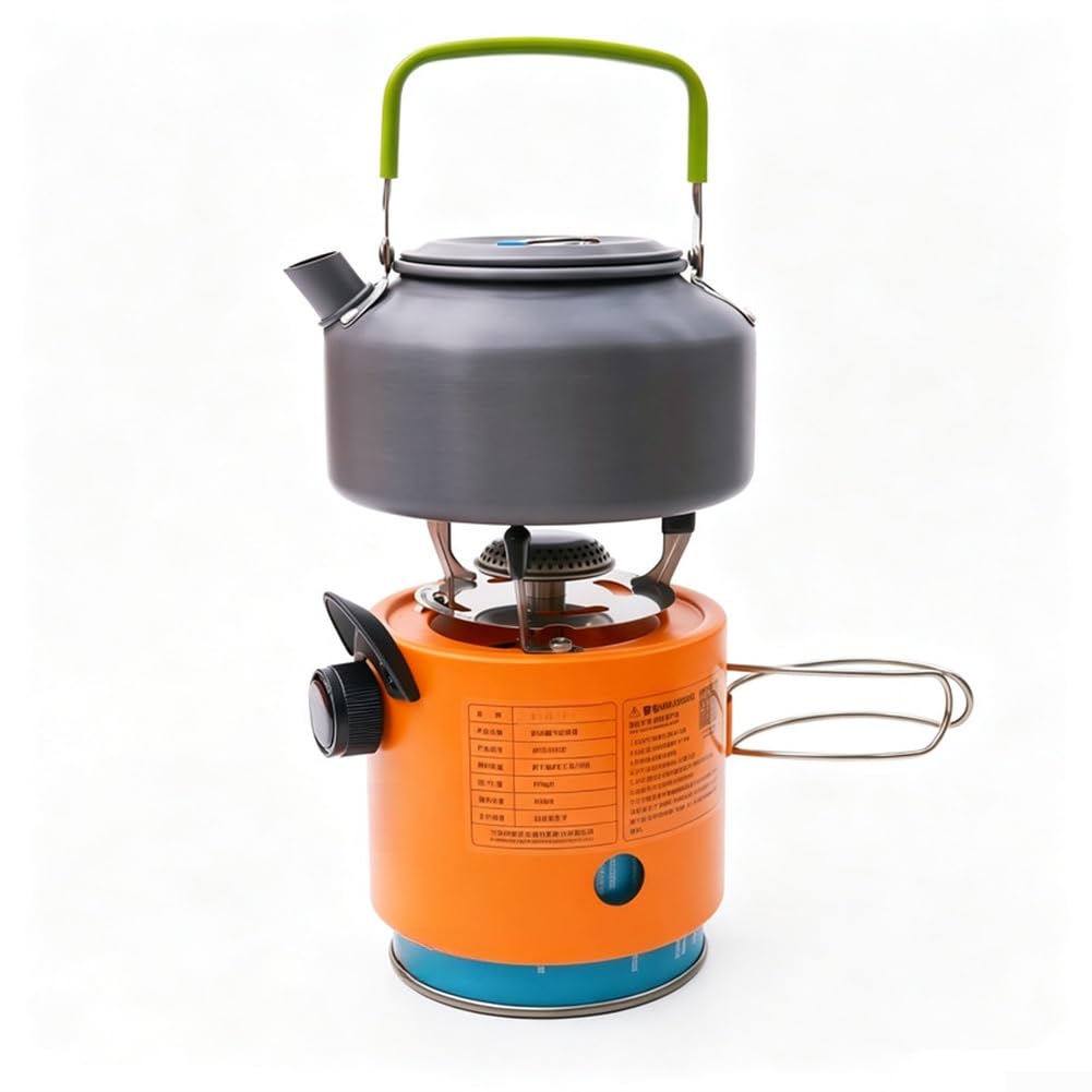 Besttoolifes Estufa de Camping para acero Inoxidable al Viento Estufa de Camping