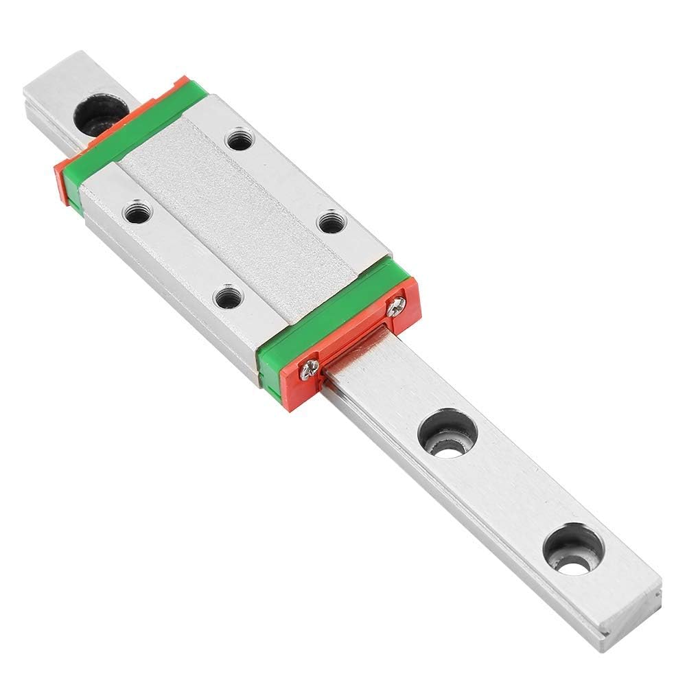 100mm MGN9H Miniature Bearing Steel Linear Motion Rail 9mm Width + Slide Block Linear Rail for Automatic Equipment, Precision Measuring Equipment — Amazon image 3