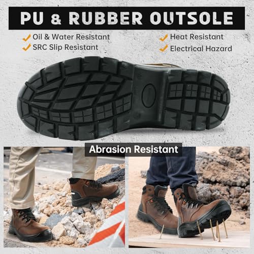 ANDANDA Flyther High Top Waterproof Safety Boots4