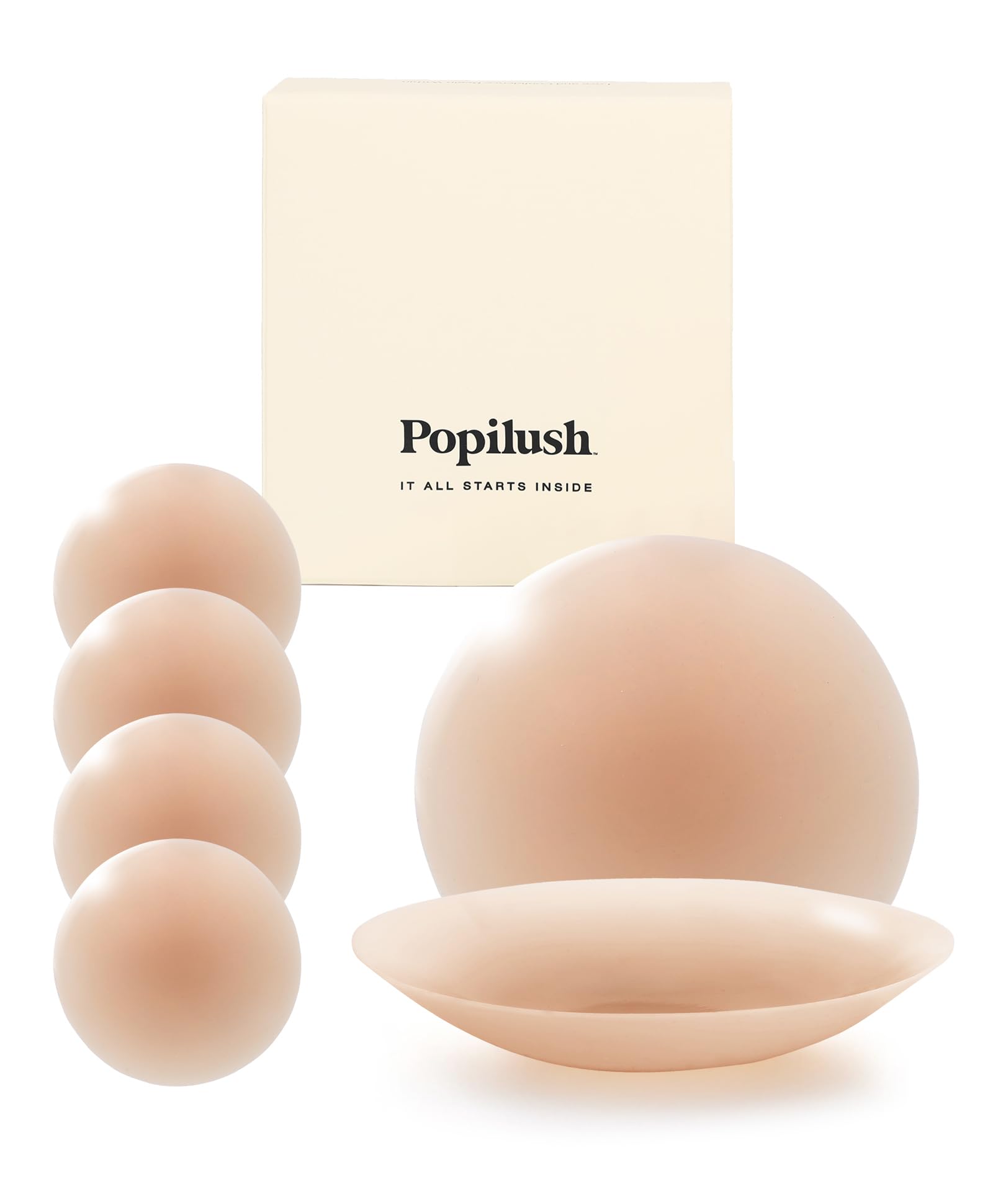 Popilush Nipple Covers for Women Sticky Bra Pasties