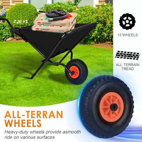Aufox Collapsible Wheelbarrow thumb #3