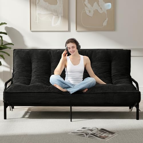 NLDD 8' Futon Mattress Twin Size, Ultra Thick Futons Sofa Couch Bed Sleeper Sofa Bed, Versatile...