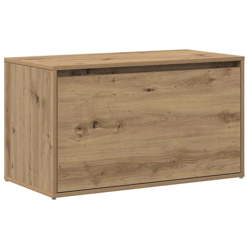 vidaXL Flurbank 80x40x45 cm Artisan-Eiche Holzwerkstoff – Eingangsbank, Schuhbank, Aufbewahrungsbank