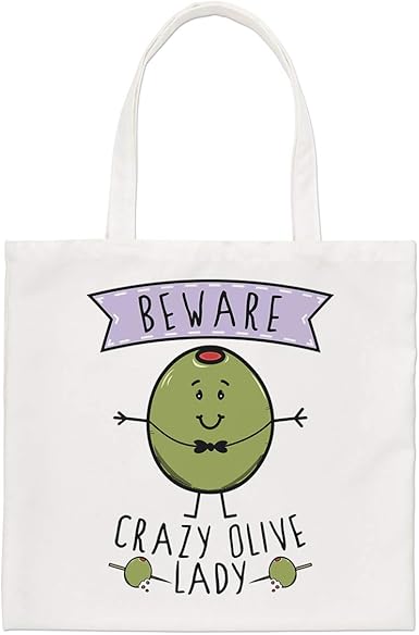 olive tote bag