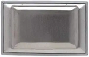 Legrand Pass & Seymour WPH8 Dustproof Stainless Steel Wall Plate Cover, 1 Gang, One Horizontal Duplex Receptacle Outlet Cover, Stainless (1 Count)