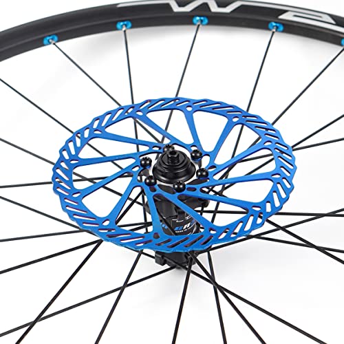 Chooee 160Mm 180Mm 203Mm Bike Disc Brake Rotor 2Pcs Mtb Disc Rotor For Mountain Bike.blue #TOP3