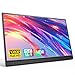 Anyuse Portable Monitor 15.6 Inch 1080P USB-C HDMI Ultra-Slim Travel Monitor with Kickstand, for Laptop, PC, Mac Phone, PS, Xbox, Swich IPS Ultra-Thin Zero Frame Gaming