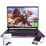 MSI Raider GE68HX 16 Gaming Laptop - Intel 24-Core i9-14900HX, NVIDIA GeForce RTX 4070, 16" WUXGA 144Hz Display, RGB Backlit Keyboard, Windows 11 Pro + Free Office Pro | 64 GB DDR5 + 1 TB SSD