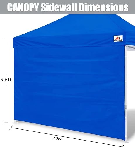 Miniatura 3 de SCOCANOPY SideWall - Marco para toldo de 10 x 10 pulgadas, paquete de 4 unidades, color blanco