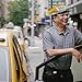 Yellow Taxi Cab Driver Hat Classic Look With Classic Black & White Accents