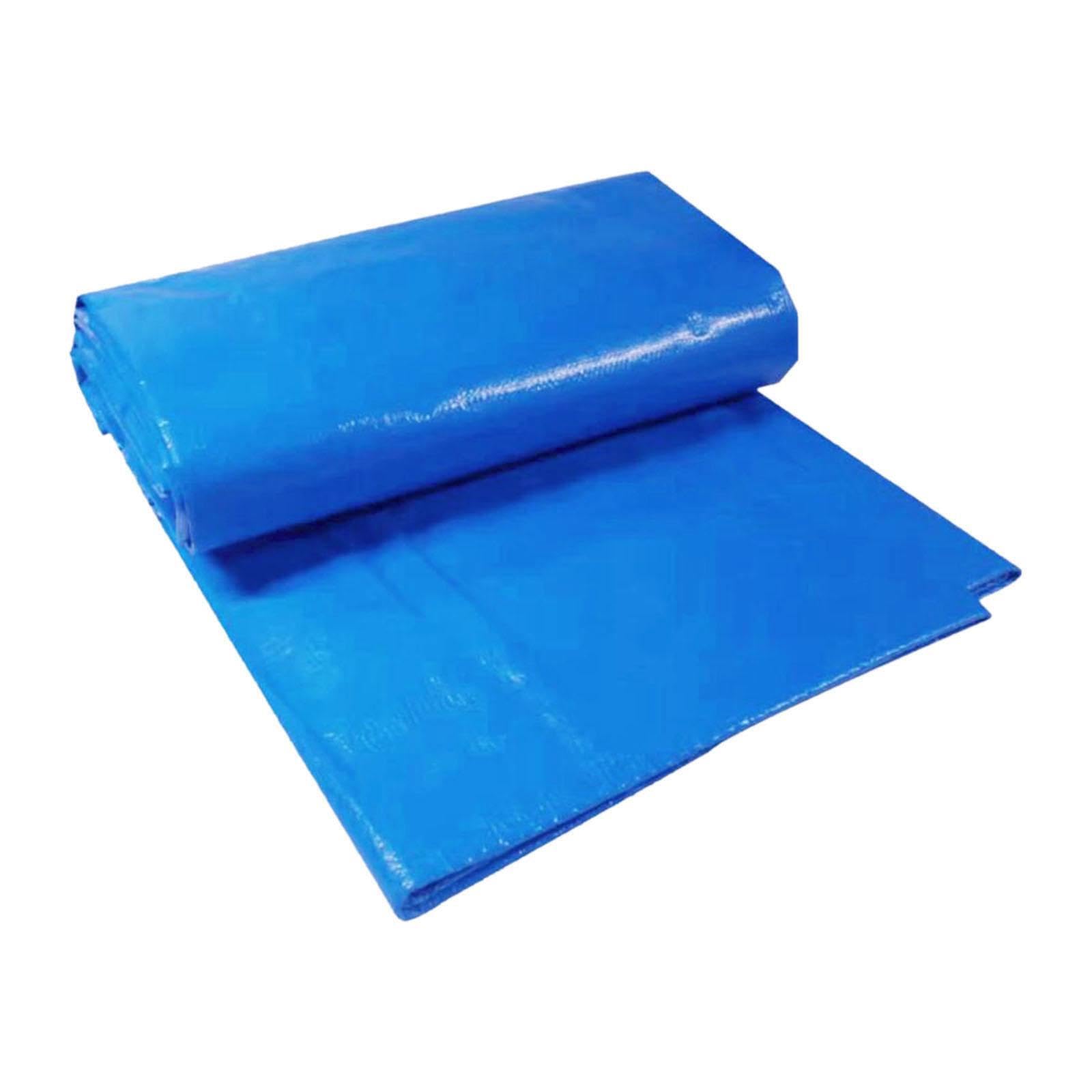 Accessori per teli di copertura per piscina – Telo,Blu,450x220cm | piscina antipioggia per famiglie che può essere piegato quando non è necessario