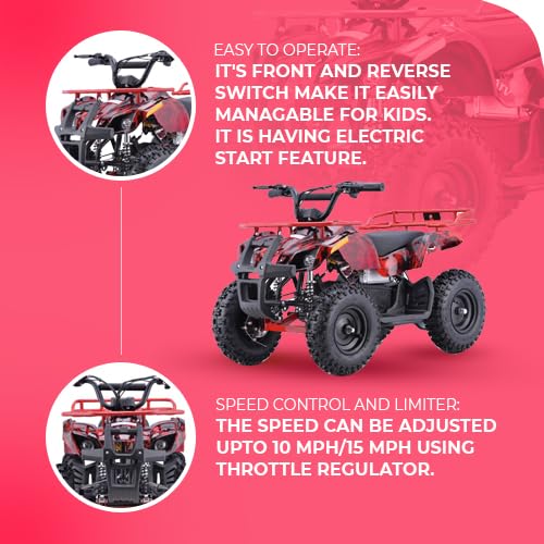 40cc sonora electric kids atv