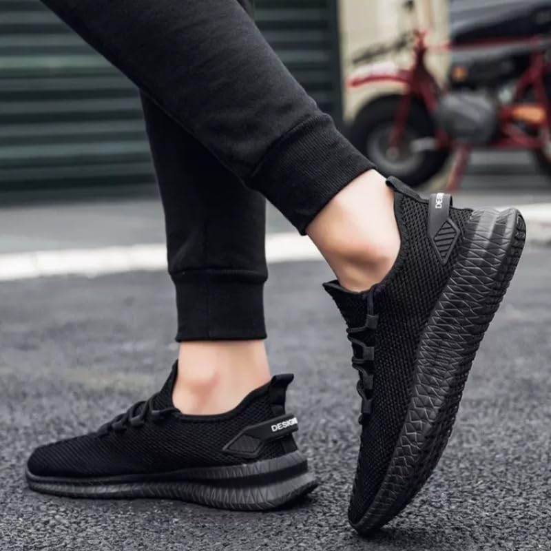 Mens Breathable Featherweight Running & Walking Shoes - Ideal for Jogging, Hiking, All-Day Comfort - Stylish Outdoor Athletic Sneakers2