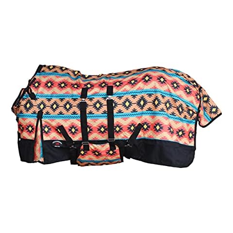 CHALLENGER 72" 1200D Turnout Waterproof Rain Horse Sheet Light Winter Blanket 377B Cover