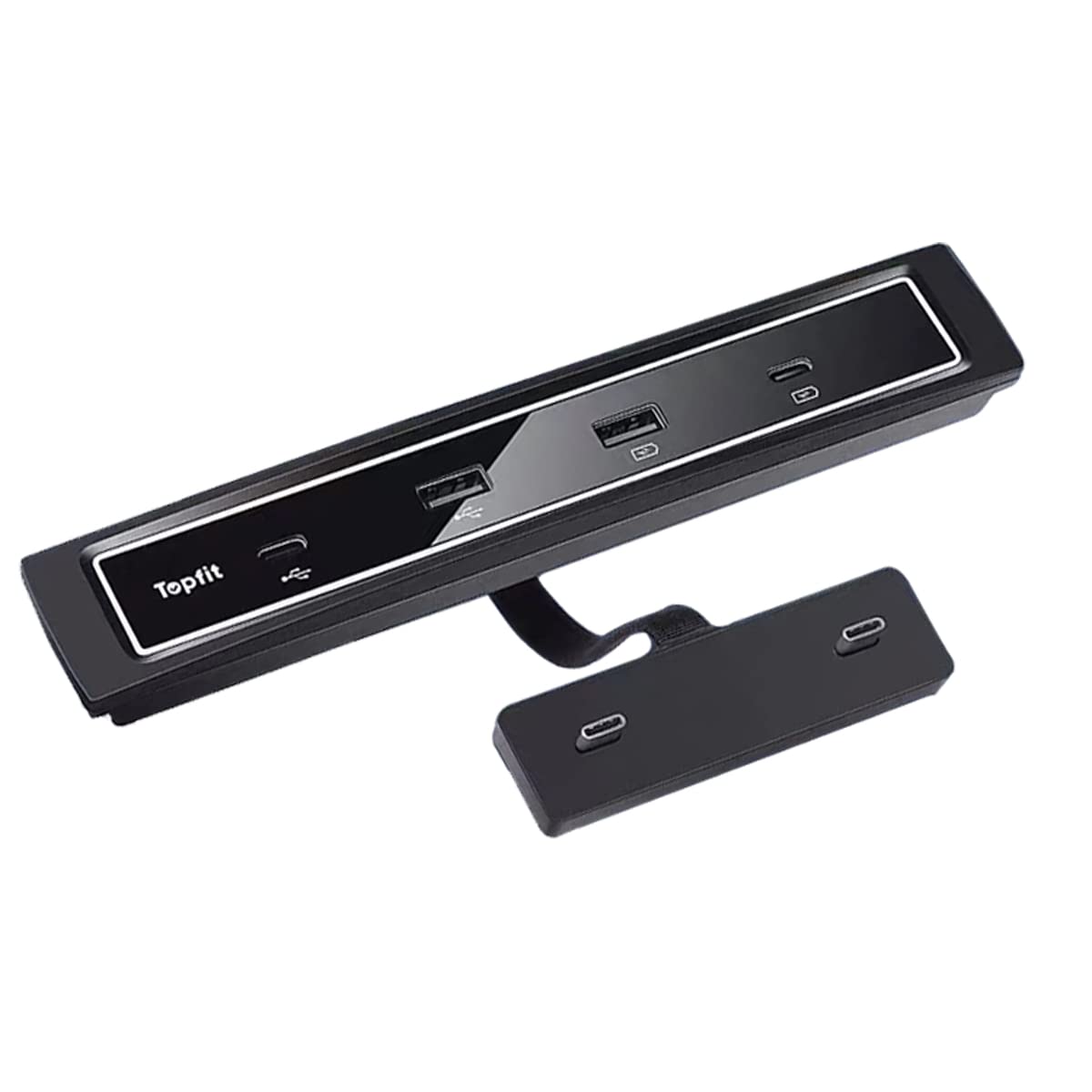Photo 1 of BMZX Tesla Model 3 Model Y 2023 2022 2021 USB HUB 4-Port Compatible Docking Station of Center Console Smart Sensor