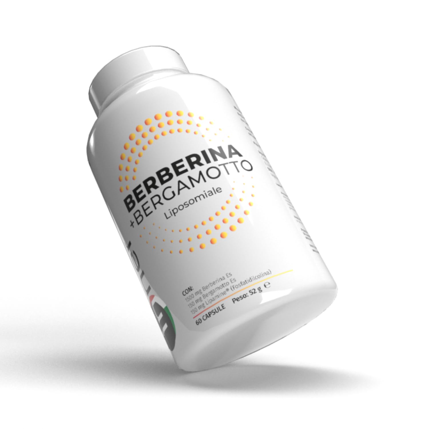 Inner Berberina + Bergamotto Liposomiale 60 Capsule – Integratore Naturale ad Alta Biodisponibilità per il Benessere Cardiovascolare – Supporto per Cuore Sano e Salute dell'Intestino
