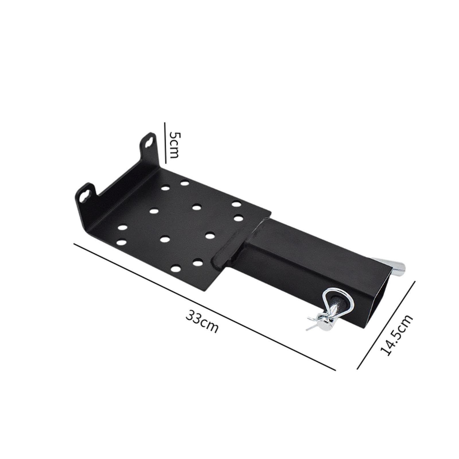 Amazon.co.jp: Prasku 汎用トレーラーヒッチ ウインチマウント 