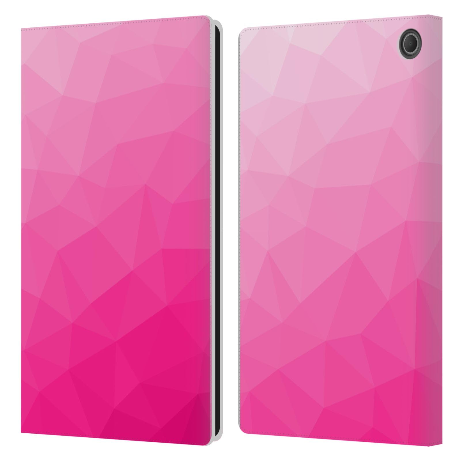 Étui Amazon Fire Max 11 PLdesign housse portefeuille en cuir rose - 7