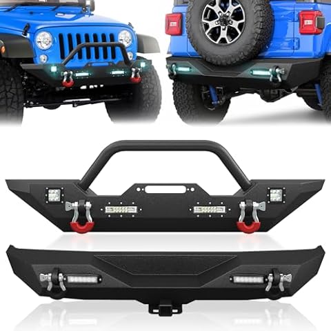 EYOUHZ Off-road Bumper Combo for Jeep Wrangler Cover