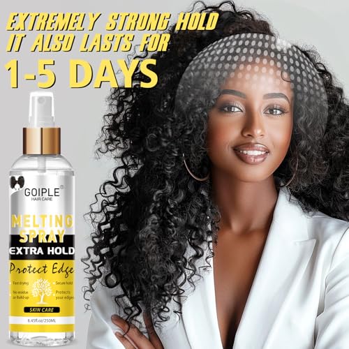 Goiple MELTING SPRAY-8.33FL OZ 8.45 Fl Oz Lace Melting And Holding Spray Glue-Less Hair Adhesive For Wigs thumb #4