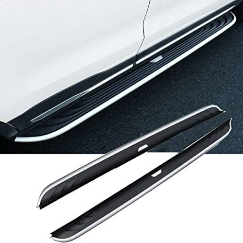 2 Pieces Fixed Door Side Step Running Board Nerf Bar Fits for Jaguar E-Pace E pace 2017-2020