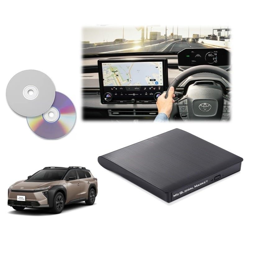 1年保証bZ4X DVD/CDプレイヤー Plus用 2025/10〜 車載用 Amazon.co.jp: bZ4X Touring DVD/CDプレイヤー 純正ディスプレイ