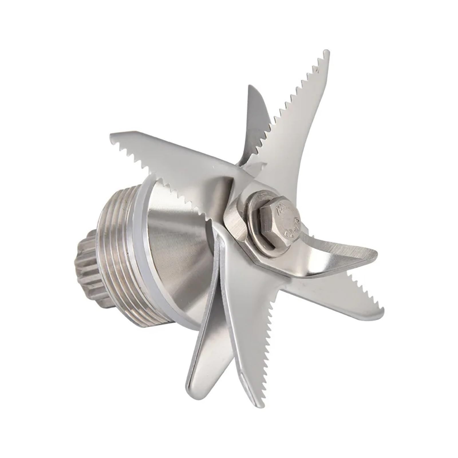 For TWK TM 767 800 TWK jtc 767 800 Edelstahlklingen Eiscrusher Messer for Entsafter Mixer Ersatzteil for 2L Behälter 010 767 800 G5200(2pcs)