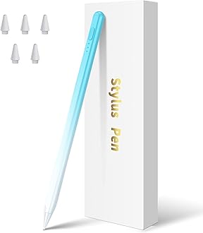 Stylus Pen for iPad 11th/10th/9th Generation,Fast Charge Apple Pencil Alternative,Palm Rejection,Tilt Sensitivity,Compatible with iPad 11/10/9/8/7/6th,Pro M4/13''/12.9"/11", Air M3/M2/5/4/3, Mini 6/5