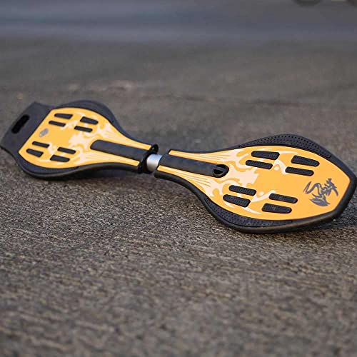 EYESIGN Waveboard Caster Board Classic - 2 Wheel Pivoting Skateboard with 360-degree Casters, for Kids, Teens, and Adults (9T-OXKU-3B9F) (B09SLV1XG9) Amazon Price History, Amazon Price Tracker