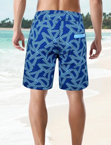 Men's Swim Trunks Beach Vibe Soft Relaxed Fit Quick Dry Drawstring Board Shorts3