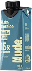 Nude Shake Proteico Baunilha e Café 250ml