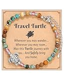 Shonyin Travel Gifts for Women Traveler, Sea Turtle Gifts for Women, Best Gift for People Who Travel A Lot Accrssories Traveling Gift