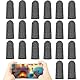 DWFEYOI Mobile Gaming Finger Sleeve (20er Pack) - PUBG Finger Sleeves mit Anti-Sweat Effekt - für jedes Spiel und Mobilgerät - inkl. Mikrofasertuch,finger sleeves,gaming handschuhe