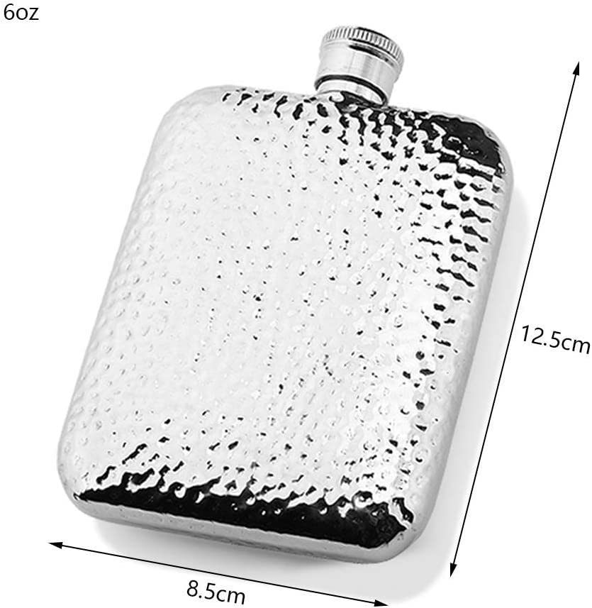 Flasque à alcool de voyage 170 ml pour randonnée et sorties en plein air