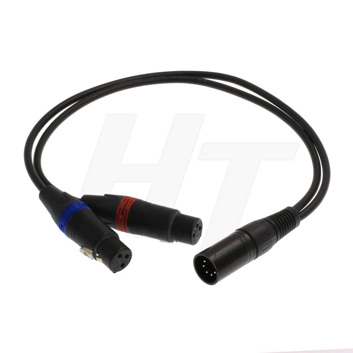 XLR 5-pinowy męski 3-pinowy żeński kabel wejściowy audio do kamery ARRI Alexa XT SXT (2-kanałowy)
