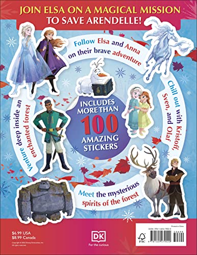 Disney Frozen 2 Magical Sticker Book (Ultimate Sticker Book) #TOP1