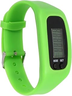 UKCOCO 1pc Fitness Watch Running Watch Exercise Watch Calorie Watch Fitness Running Step Walking Steps Counter Wristband for Running Step Counter Intelligent Pedometer Wristband Green