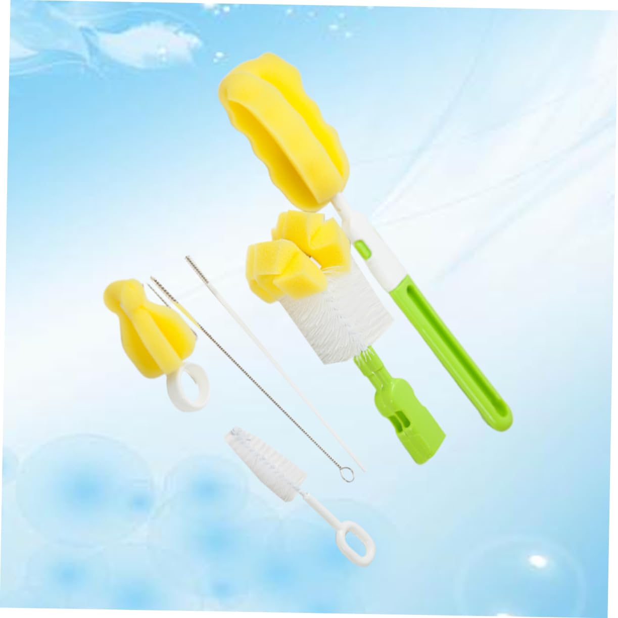 HEMOTON Set Di 3 Biberon Facili Da Pulire Include Una Spazzola Per Lalimentazione Realizzata Per Luso Nel Tempo 6 Pezzi * 3
