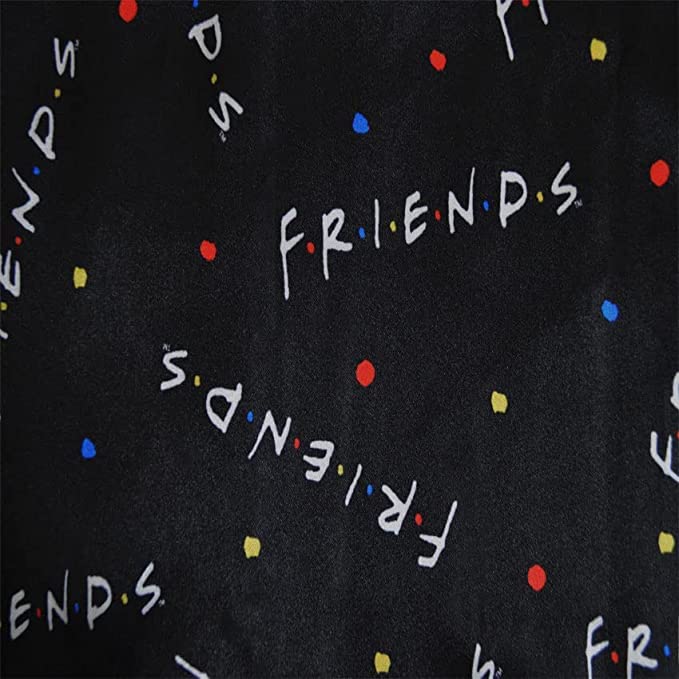 Komar Kids Girls' Friends The Series 3pc Charmeuse Pajama Set2