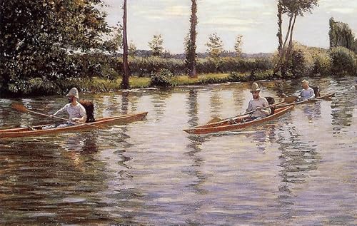 Image sur toile impression tableaux peinture Gustave Caillebotte 60x90