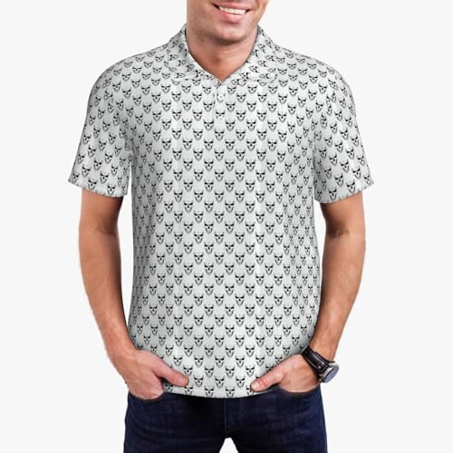 Chemise squelette homme décontractée manches courtes Halloween