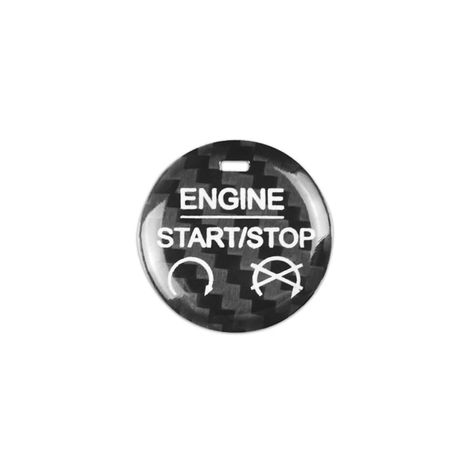 Couvercle bouton de démarrage voiture Ford Mustang pour masquer l'usure de la commande - 6