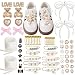 72 Pcs Sneaker Charms, Shoelace Charms For Sneakers, Pearl Rhinestone Brooches And Pins For Women, Shoe Jewelry Charms For Socks Laces Sneakers , Safety Pins Buttons For Sock Clothes Decor Accessories