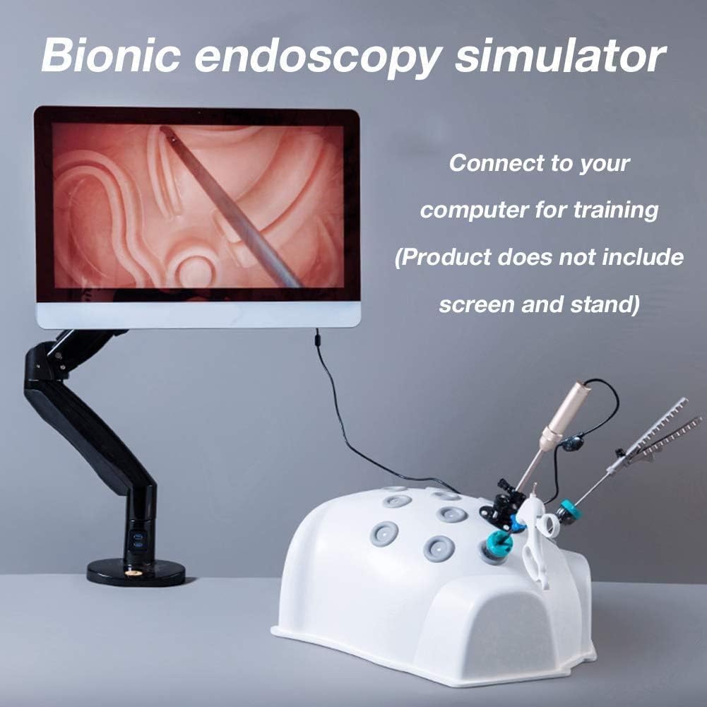 Laparoskopisches Trainingskitlaparoskopische Chirurgie Simulation Trainingsinstrumentsthorakoskopisches Trainingssetübungswerkzeuge0-Grad-Endoskope4 Chirurgische Instrumente9 Nahtmodule