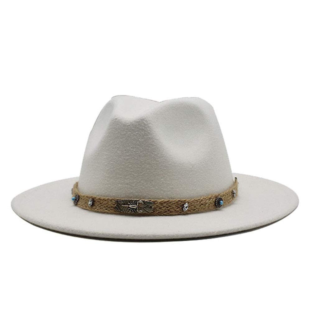Fedora Hat Women's Panama Hat Wide Brim 